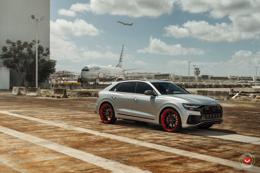 Vossen M-X2 (3-Piece) Wheel Set for Audi RS Q8 - 24 Inch - Matte Gunmetal
