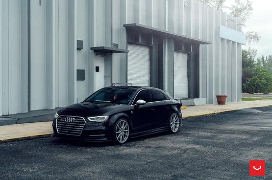 Vossen HF-3 Wheel Set for Audi RS3 - Satin Silver