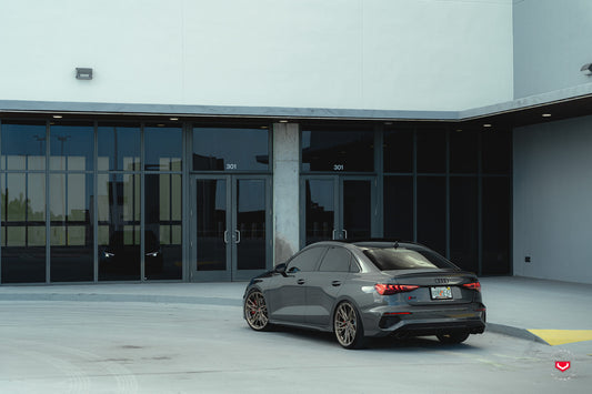Vossen M-X6 Wheel Set for Audi RS3 - 20 Inch - Platinum