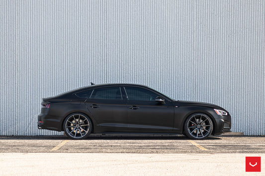 Vossen HF-3 Wheel Set for Audi RS5 - Double Tinted Gloss Black