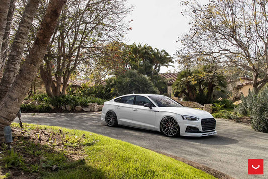 Vossen HF-2 Wheel Set for Audi RS5 - 20 Inch - Tinted Gloss Black