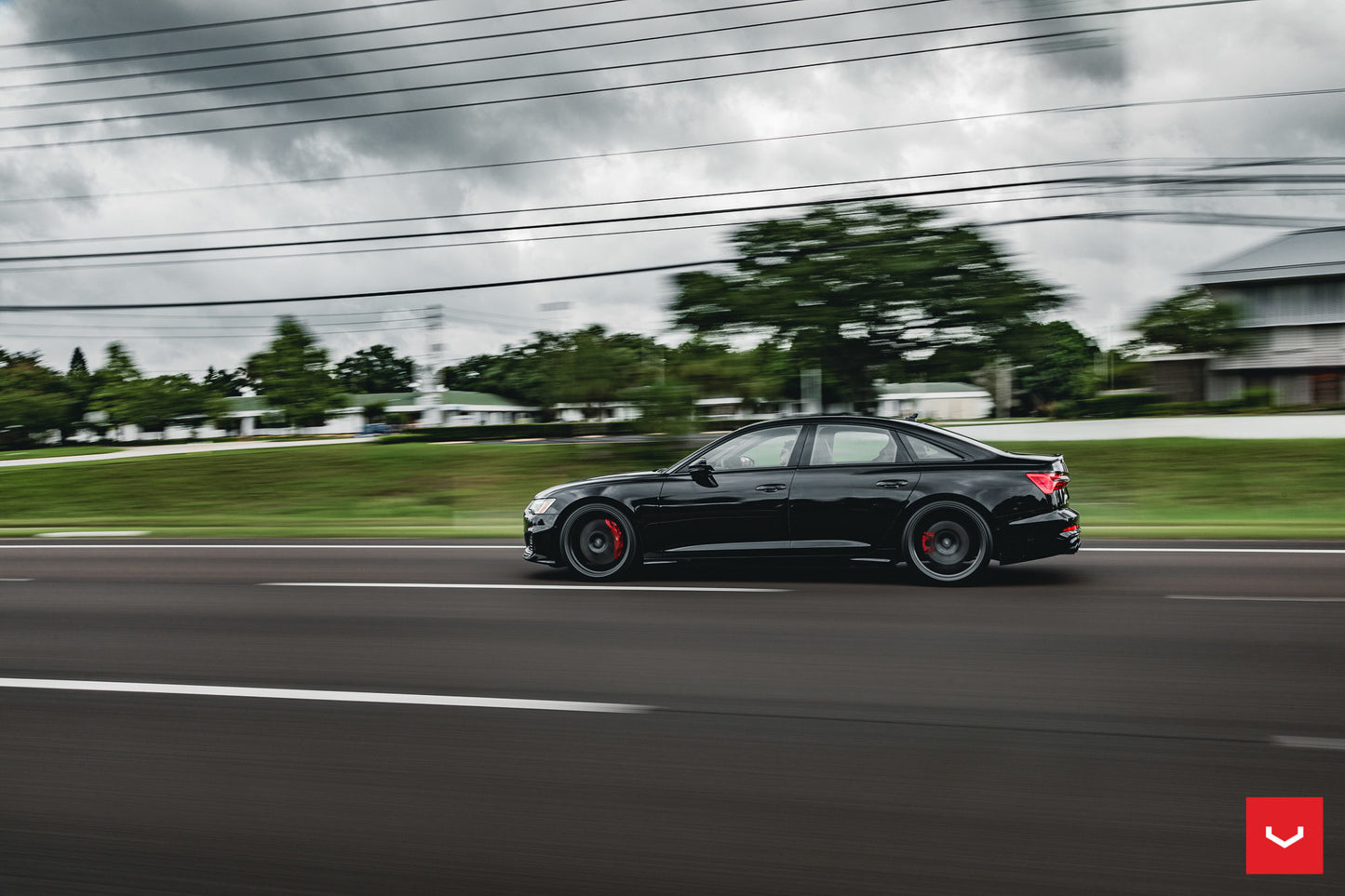 Vossen HF-4T Wheel Set for Audi RS6 / RS7 - 22 Inch - Anthracite