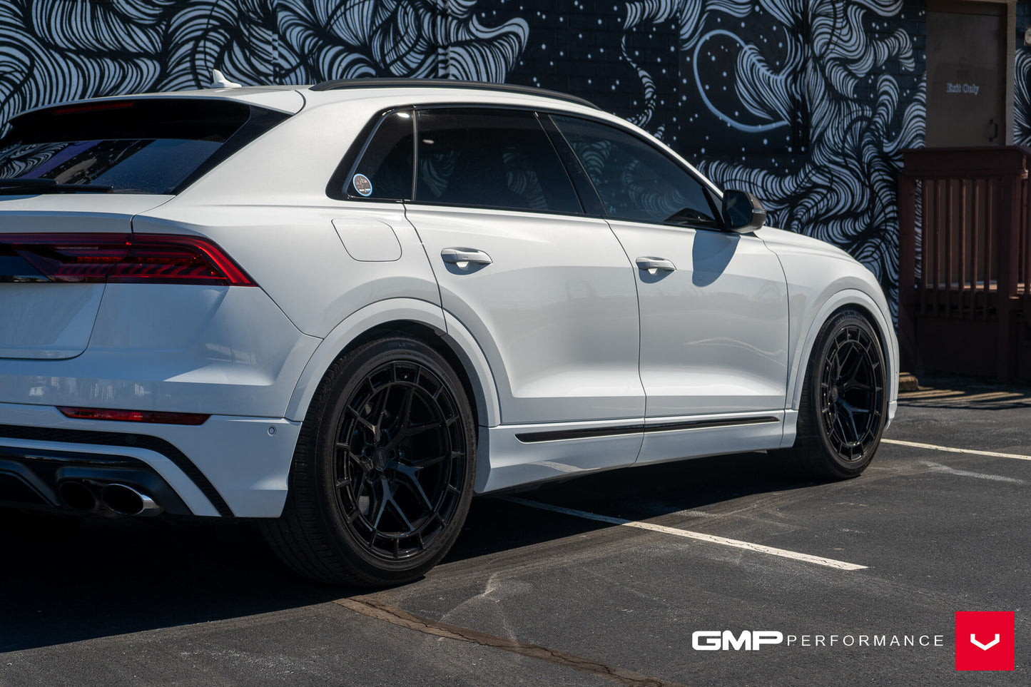 Vossen HFX-1 Wheel Set for Audi RS Q8 - Gloss Black