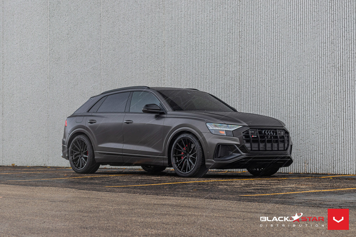 Vossen HF-4T Wheel Set for Audi RS Q8 - Gloss Black