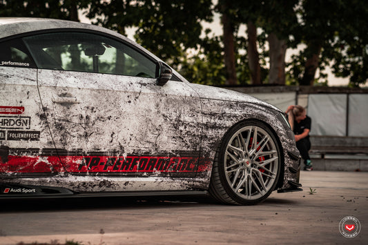 Vossen EVO-5R Wheel Set for Audi TT / TTRS - 20 Inch - Light Smoke