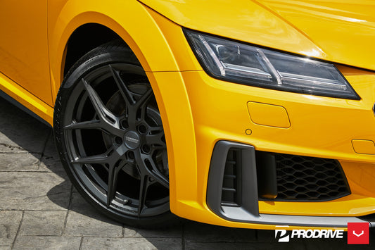 Vossen HF-5 Wheel Set for Audi TT / TTRS - 19 Inch - Matte Gunmetal