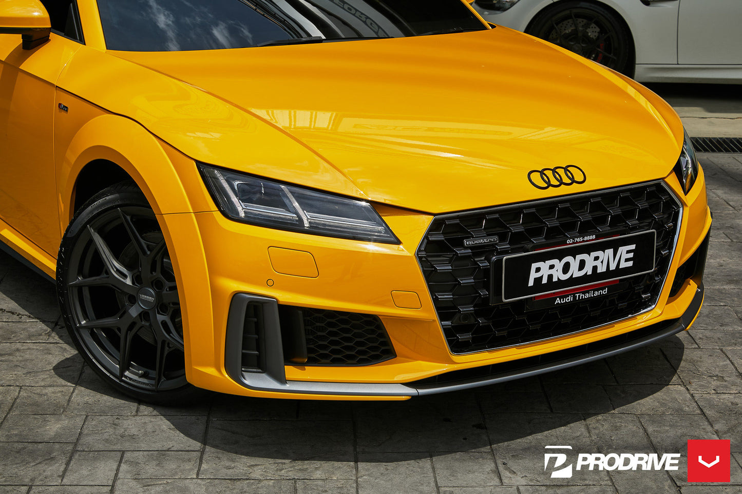 Vossen HF-5 Wheel Set for Audi TT / TTRS - 19 Inch - Matte Gunmetal
