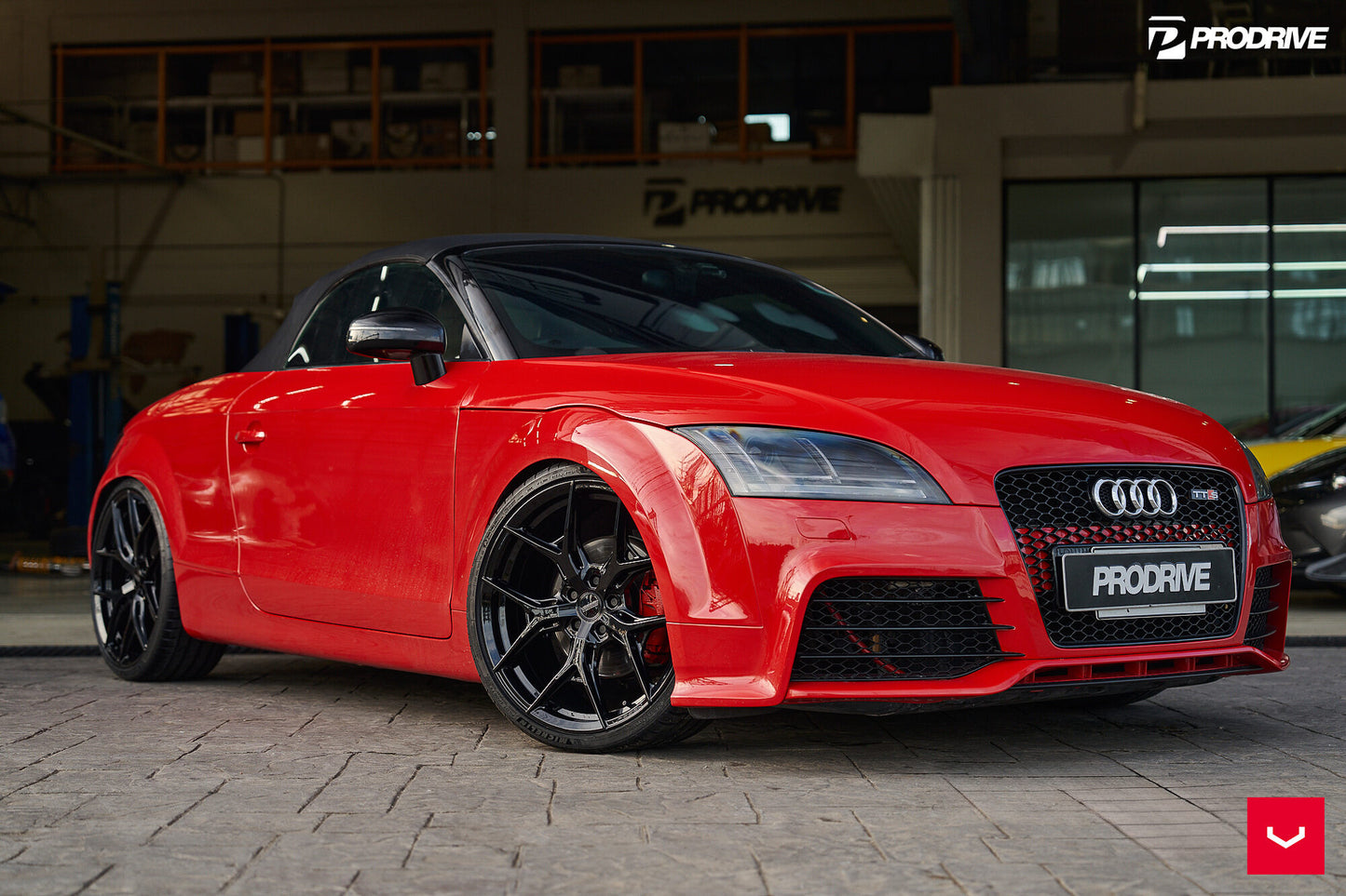 Vossen HF-5 Wheel Set for Audi TT / TTRS - 20 Inch - Gloss Black
