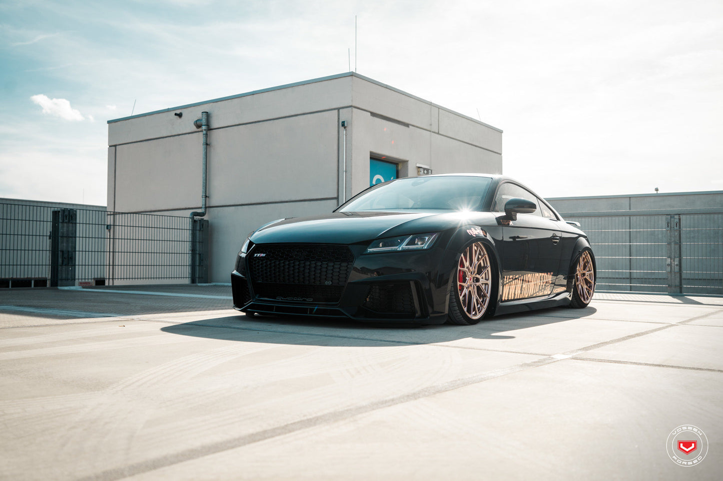 Vossen M-X3 Wheel Set for Audi TT / TTRS - Vintage Rosé