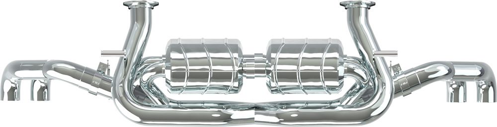 Capristo Audi R8 V8 - X Pipe Exhaust (CES3)