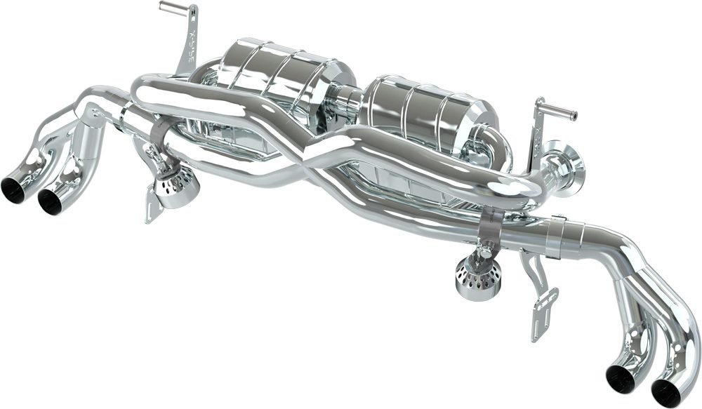 Capristo Audi R8 V8 - X Pipe Exhaust (CES3)