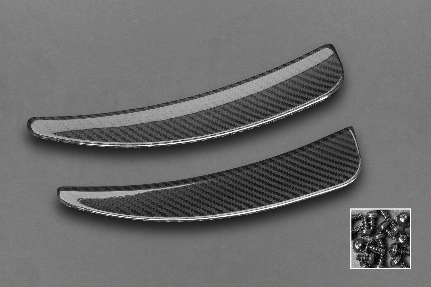 Capristo Audi R8 (Gen2) - Carbon Fiber Front Spoiler + Front Fins (Set)