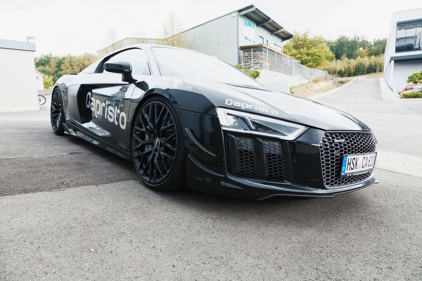 Capristo Audi R8 (Gen2) - Carbon Fiber Front Fins