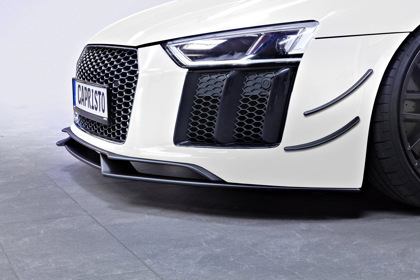 Capristo Audi R8 (Gen2) - Carbon Fiber Front Spoiler