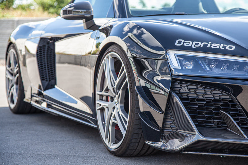 Capristo Audi R8 (Gen2) Facelift - Carbon Fiber Front Fins