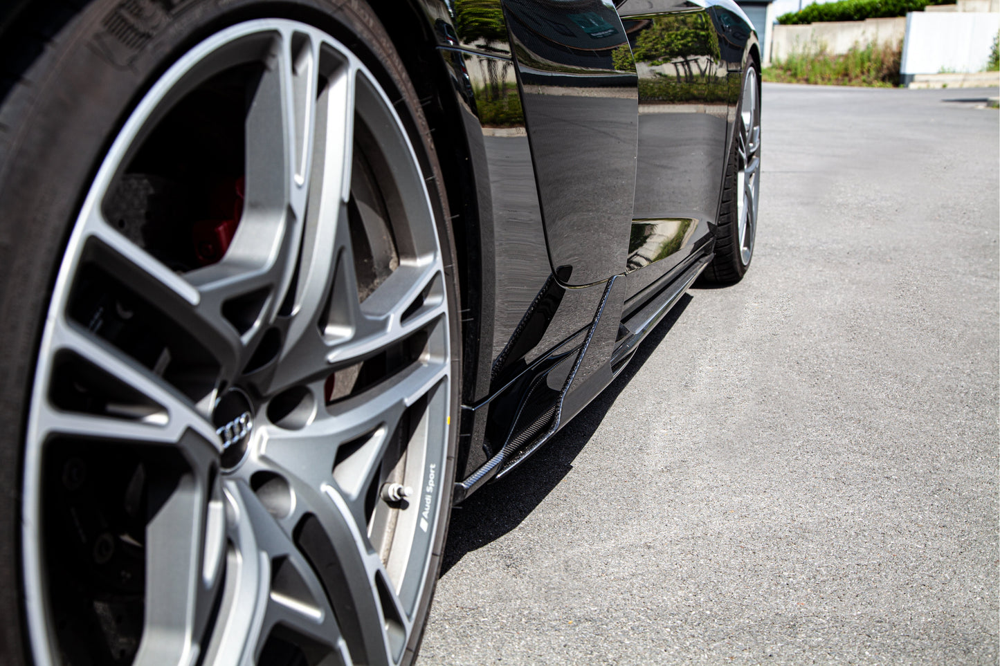 Capristo Audi R8 (Gen2) Facelift - Carbon Fiber Side Fins