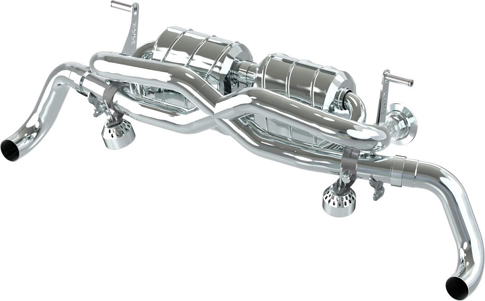 Capristo Audi R8 GT (V10 Facelift) - X Pipe Exhaust (CES3)