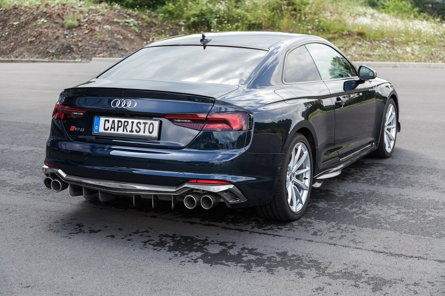 Capristo Audi RS5 (F5) - Carbon Fiber Rear Diffuser
