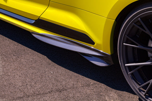 Capristo Audi RS5 (F5) Coupe - Carbon Fiber Side Fins