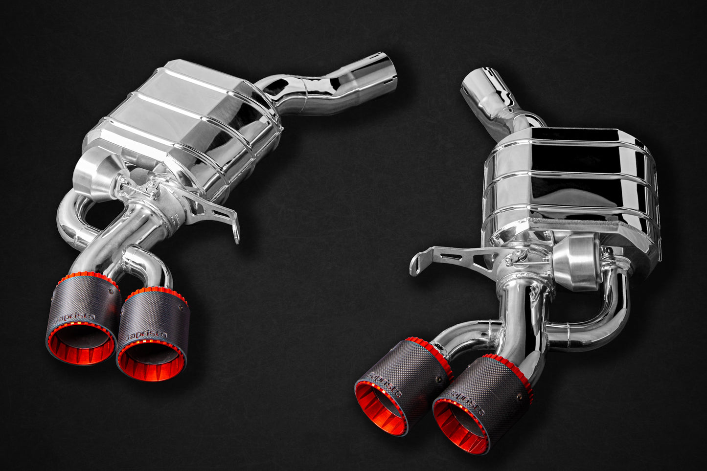 Capristo Audi RS5 (F5) Sportback - Valved Exhaust, MidPipes + Carbon Tips (CES3)
