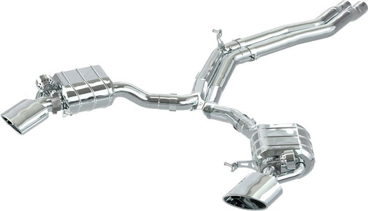 Capristo Audi RS5 (F5) Coupe - ECE Valved Exhaust, MidPipes + RS Oval Tips (CES3)