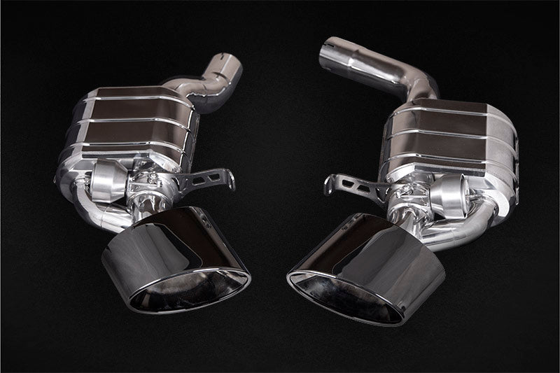 Capristo Audi RS6/7 (C8) - ECE Valved Exhaust + RS-Style Oval Tips (OE Actuators)