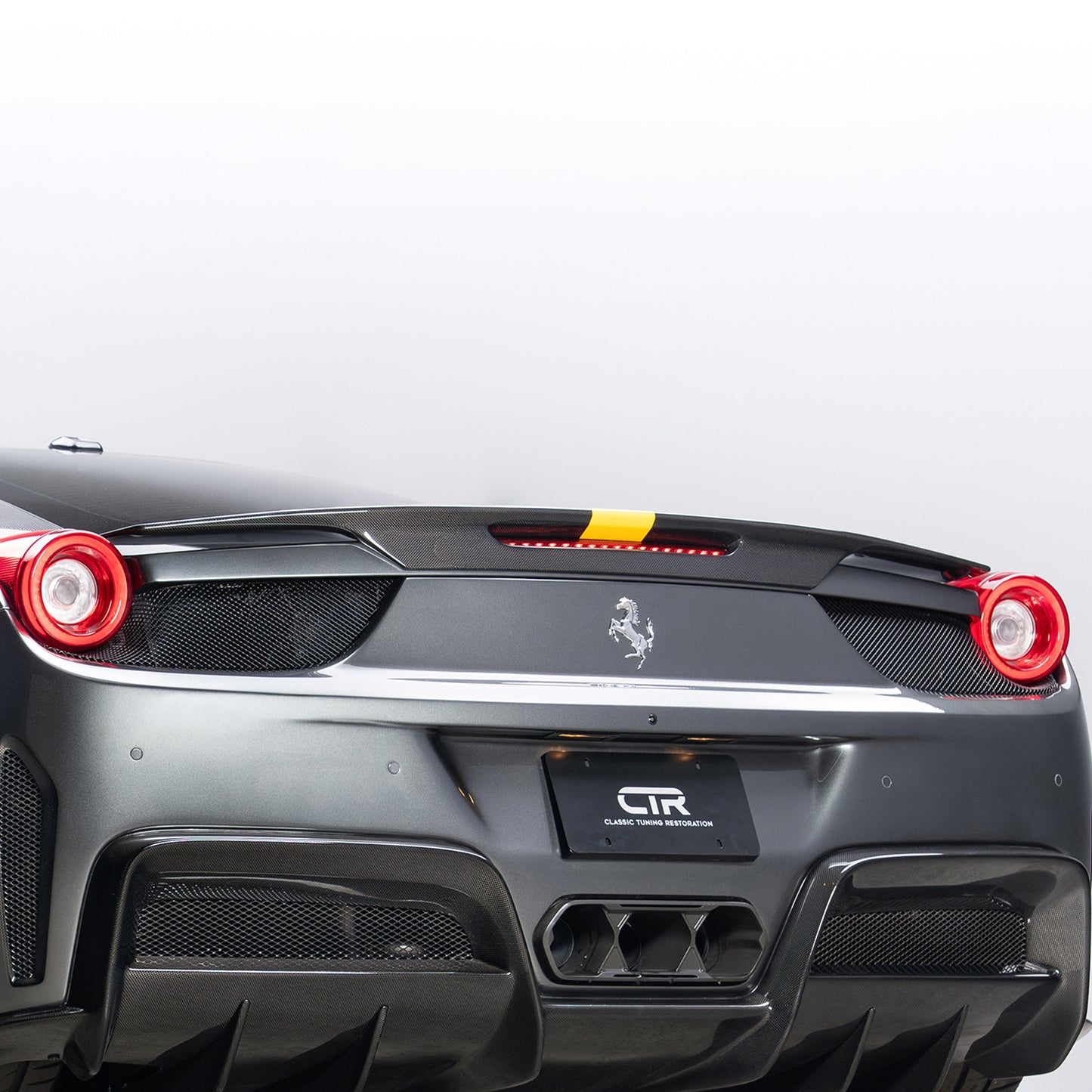 Vorsteiner Ferrari 458 CTR - Decklid Spoiler