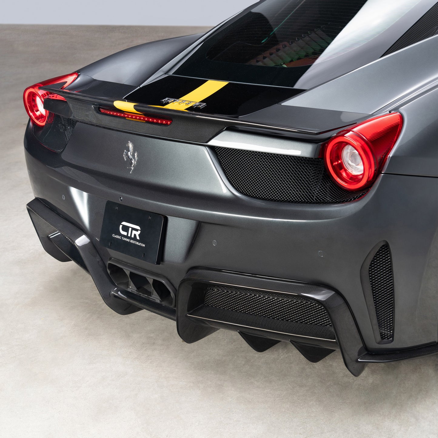 Vorsteiner Ferrari 458 CTR - Decklid Spoiler