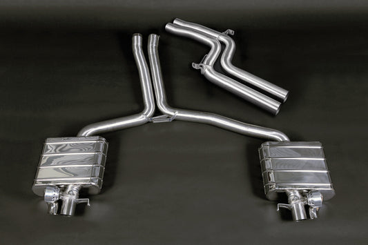 Capristo Audi RS5 (B8) - Valved Exhaust + MidSilencer Spare Pipes