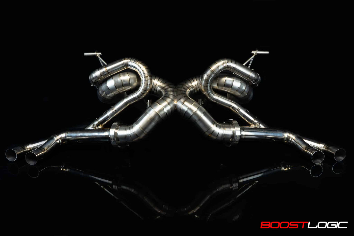 Boost Logic Titanium Exhaust for 2016-2019 Audi R8