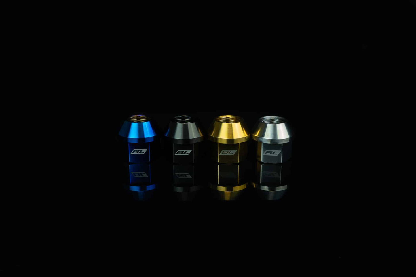 Boost Logic Huracan / R8 Titanium Acorn Style Lug Nuts Set of 20