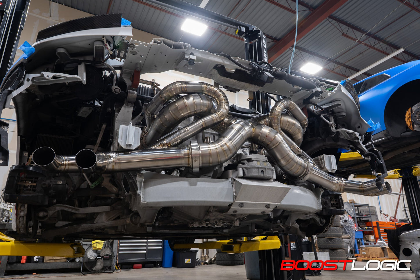 Boost Logic Titanium Exhaust for 2016-2019 Audi R8
