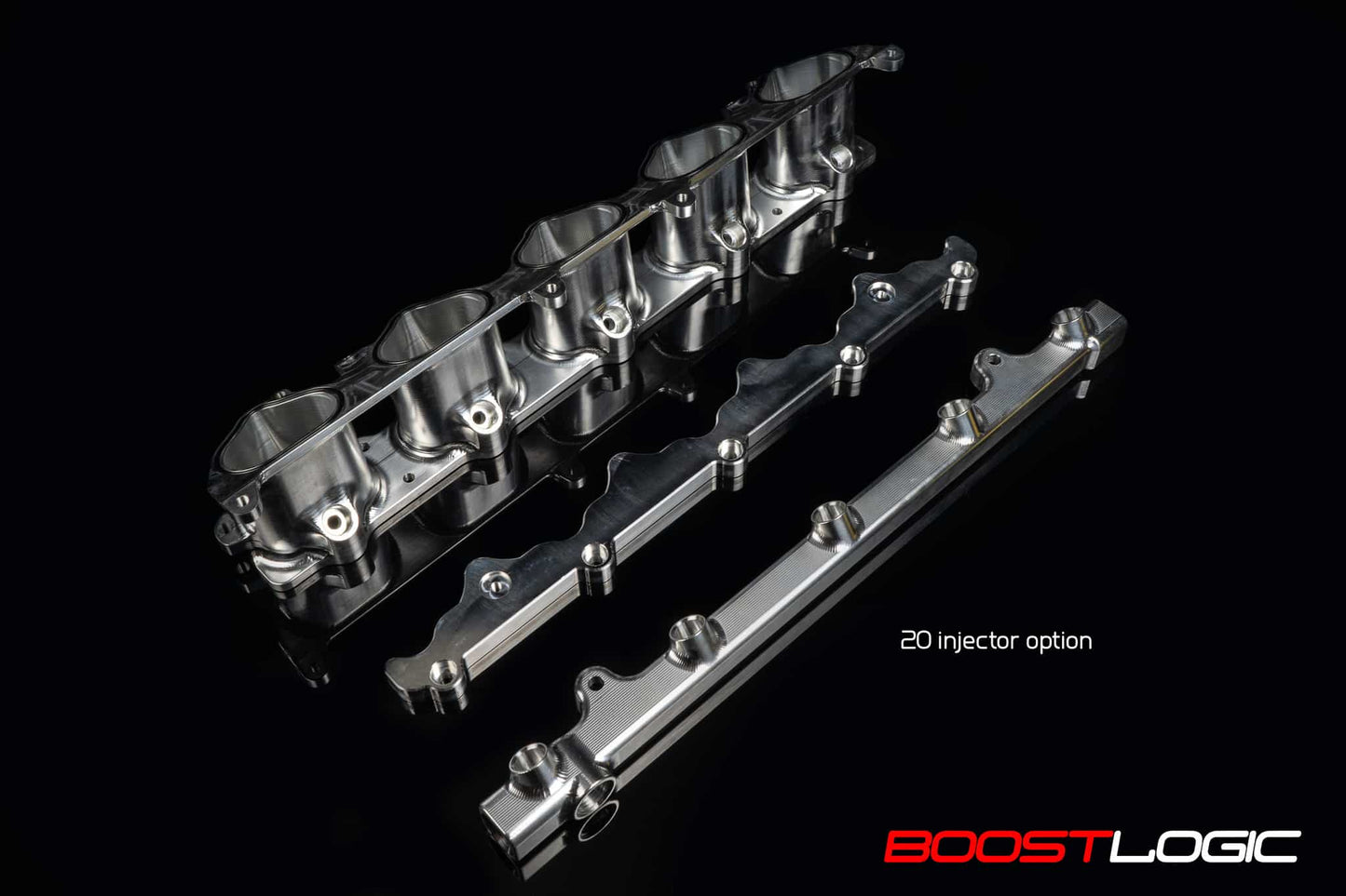 Boost Logic Audi R8/Lamborghini Huracan Billet and Carbon Fiber Intake Manifold