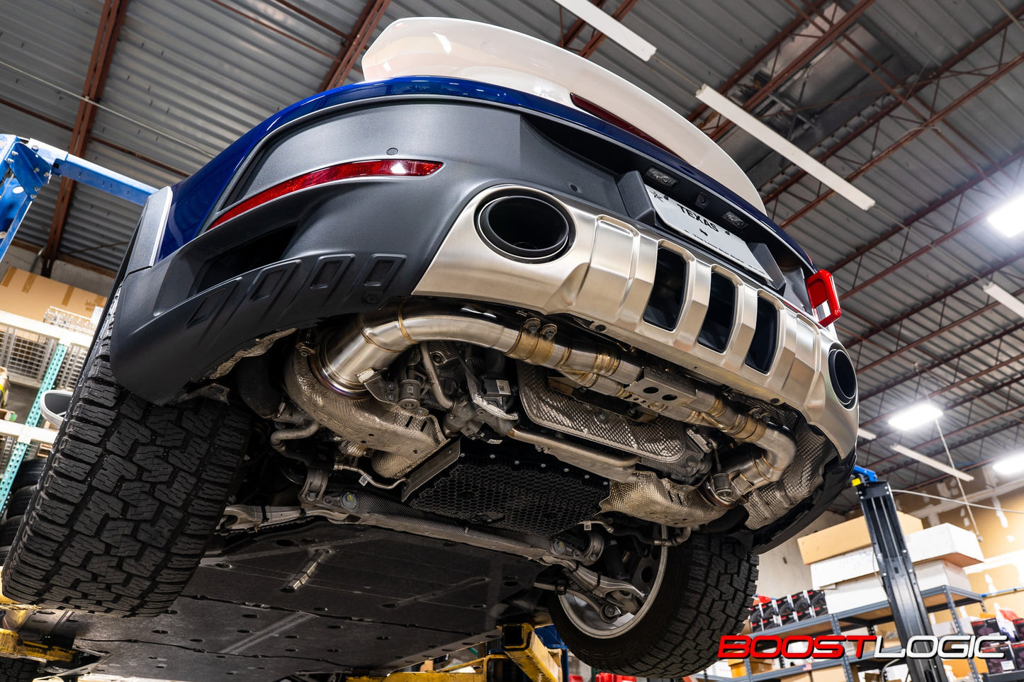 Boost Logic Formula Series Titanium Exhaust Porsche 911 Dakar