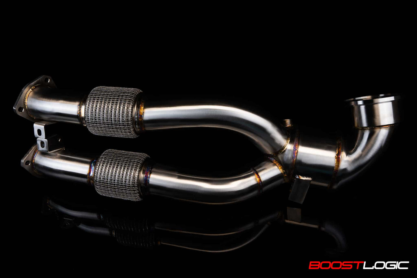 Boost Logic TTRS Downpipe with Gesi High Flow Cat