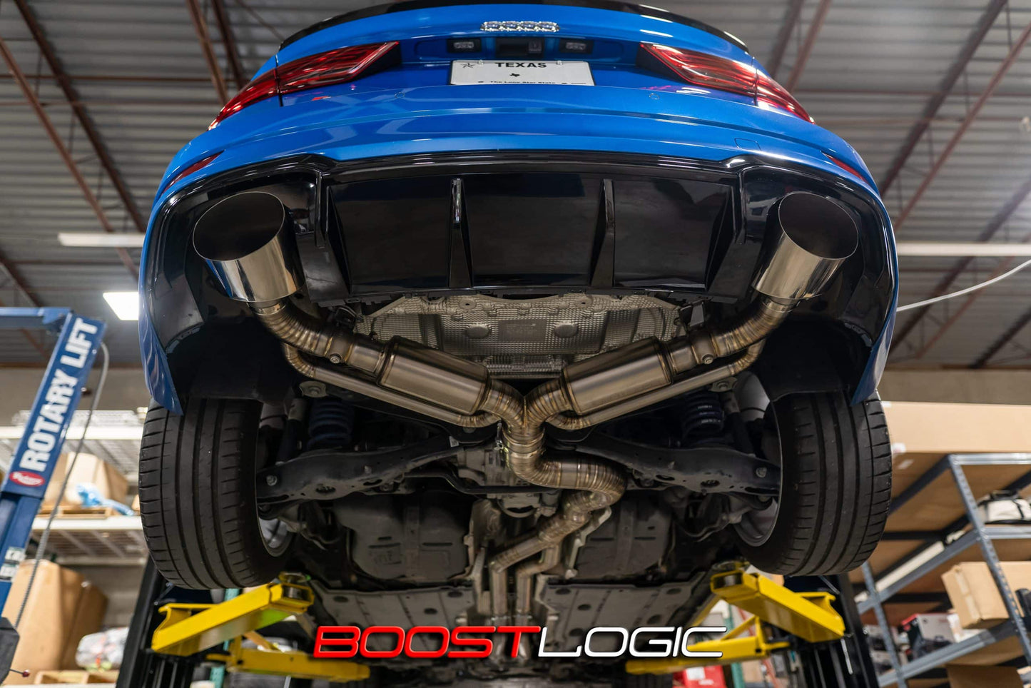 Boost Logic RS3 Titanium Exhaust