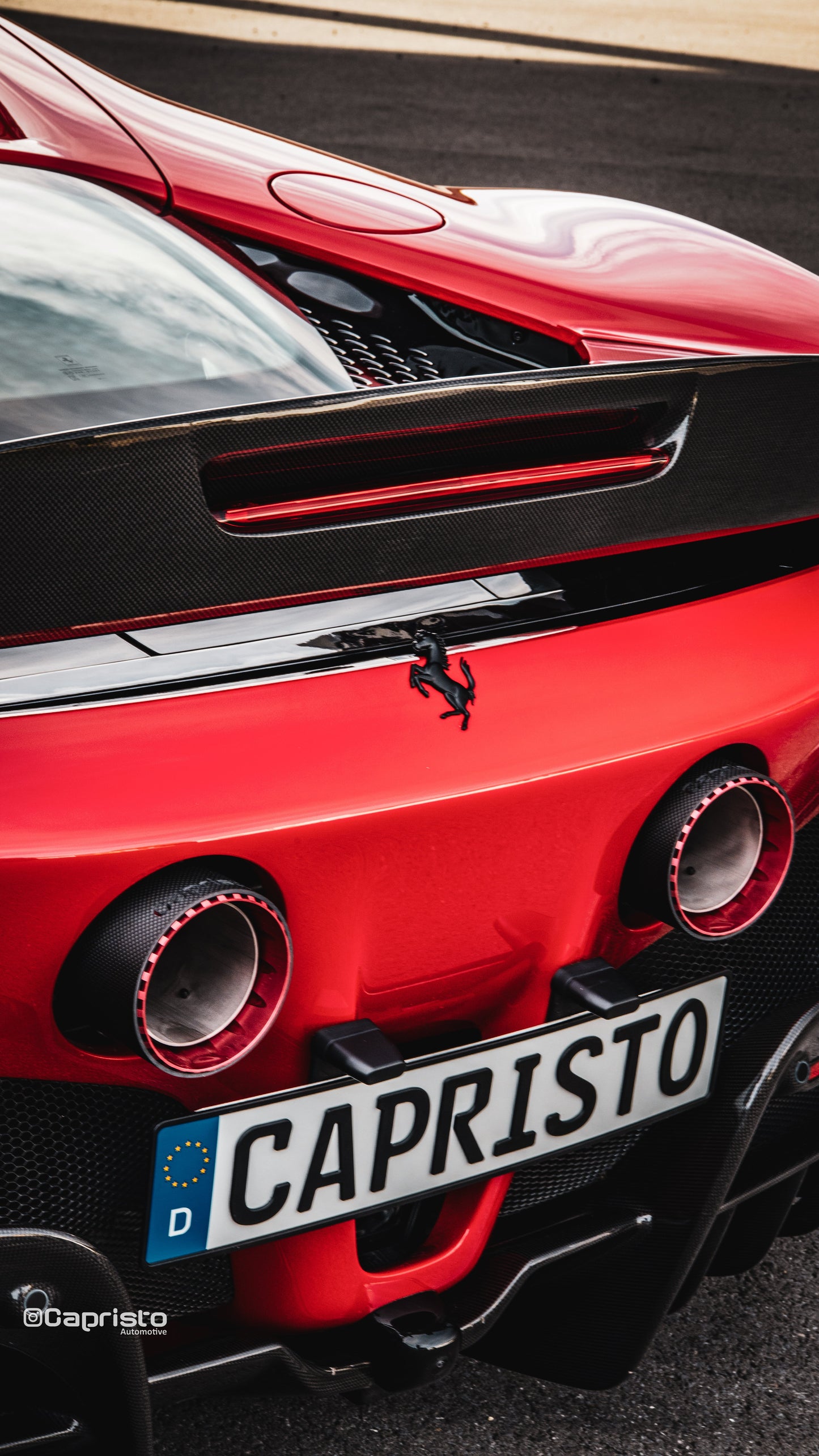 Capristo Ferrari SF90 - Capristo Exhaust Tips