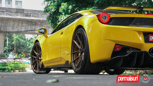Vossen NF10 Wheel Set for Ferrari 458 - 21 Inch - Satin Bronze