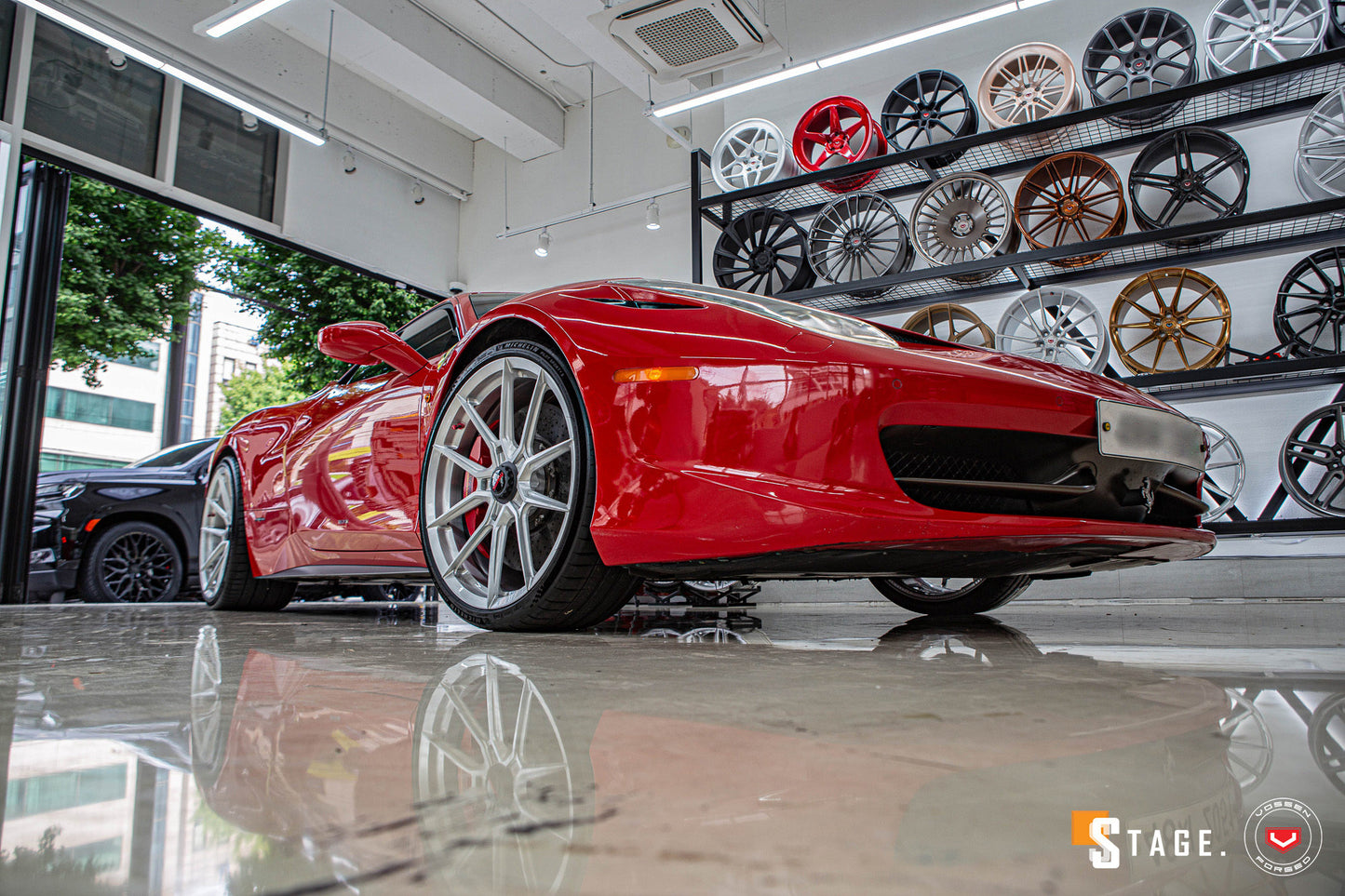 Vossen NF10 Wheel Set for Ferrari 458 - 21 Inch - Gloss Clear