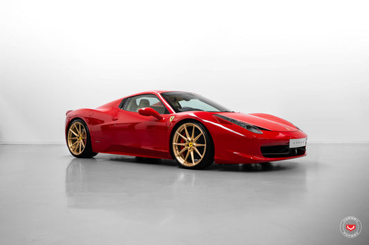 Vossen EVO-2 Wheel Set for Ferrari 458 - Patina Gold