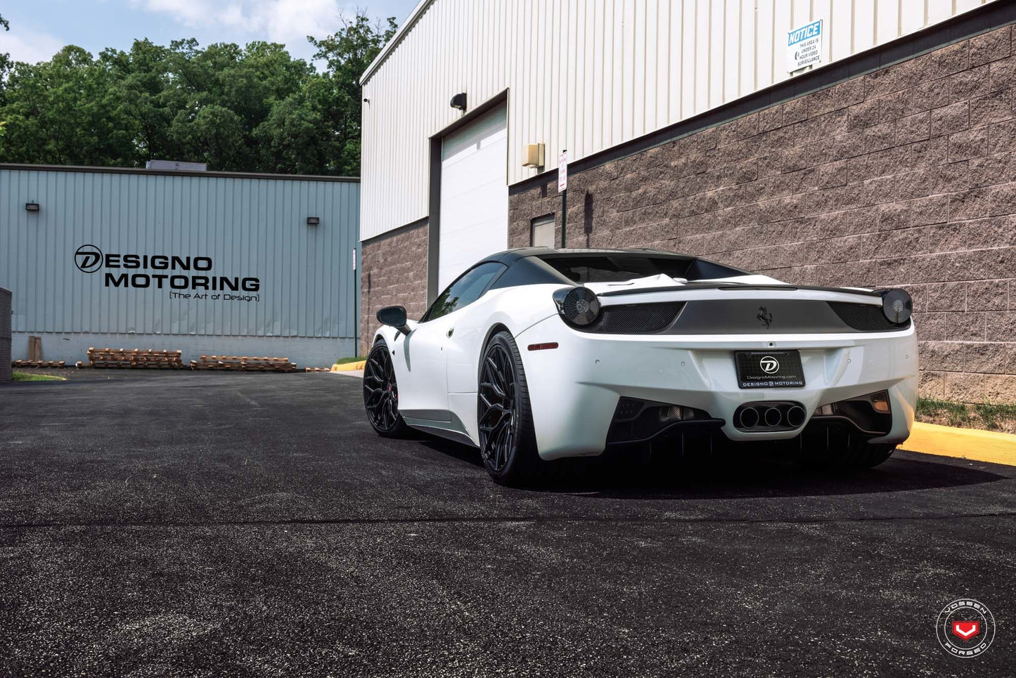 Vossen S17-01 Wheel Set for Ferrari 458 - 20 Inch - Satin Black