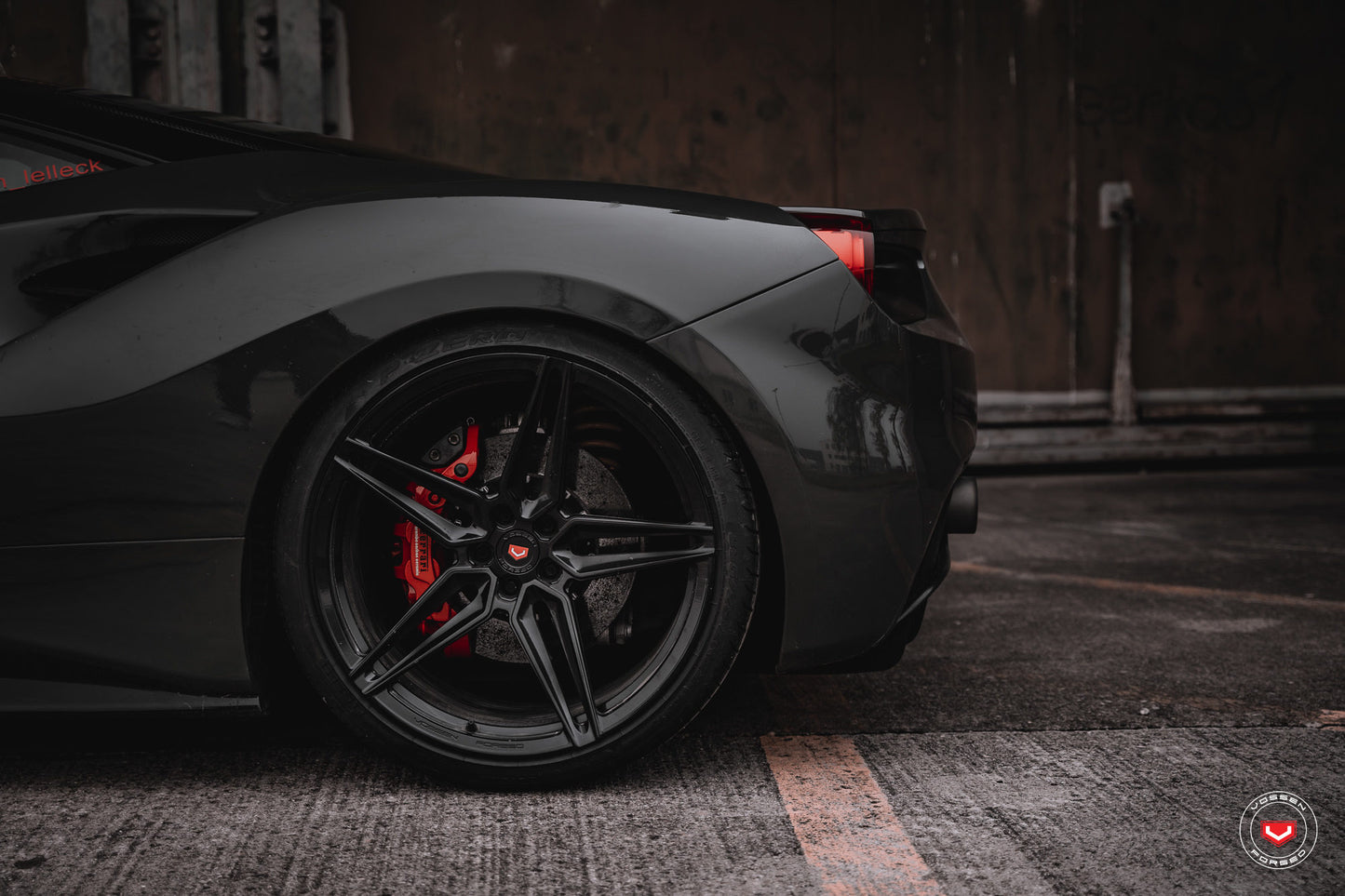 Vossen EVO-1 Wheel Set for Ferrari 488 - Gloss Black