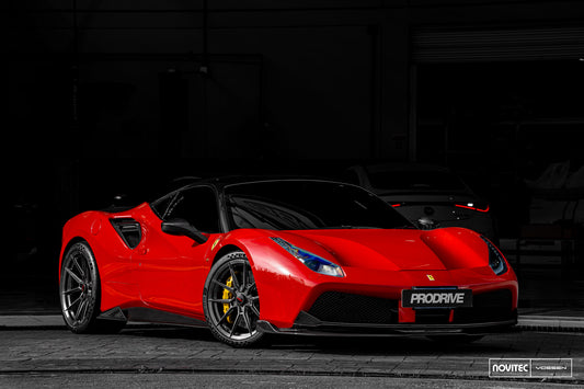 Vossen NF10 Wheel Set for Ferrari 488 - 20 Inch - Dark Smoke