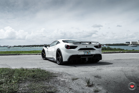Vossen M-X5 Wheel Set for Ferrari 488 - 21 Inch - Satin Black