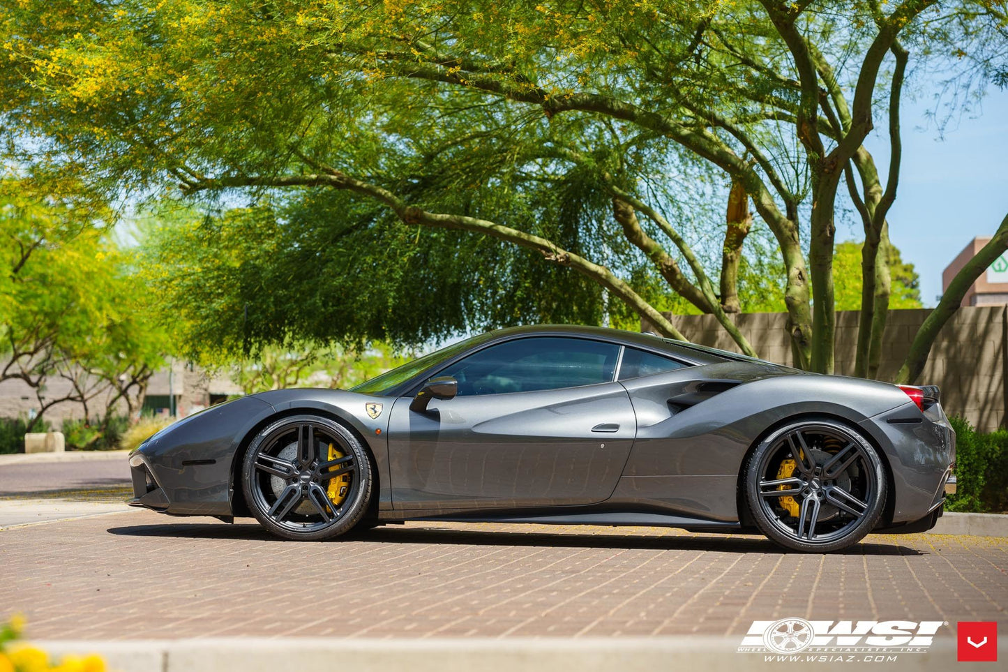 Vossen HF-1 Wheel Set for Ferrari 488 - Satin Black
