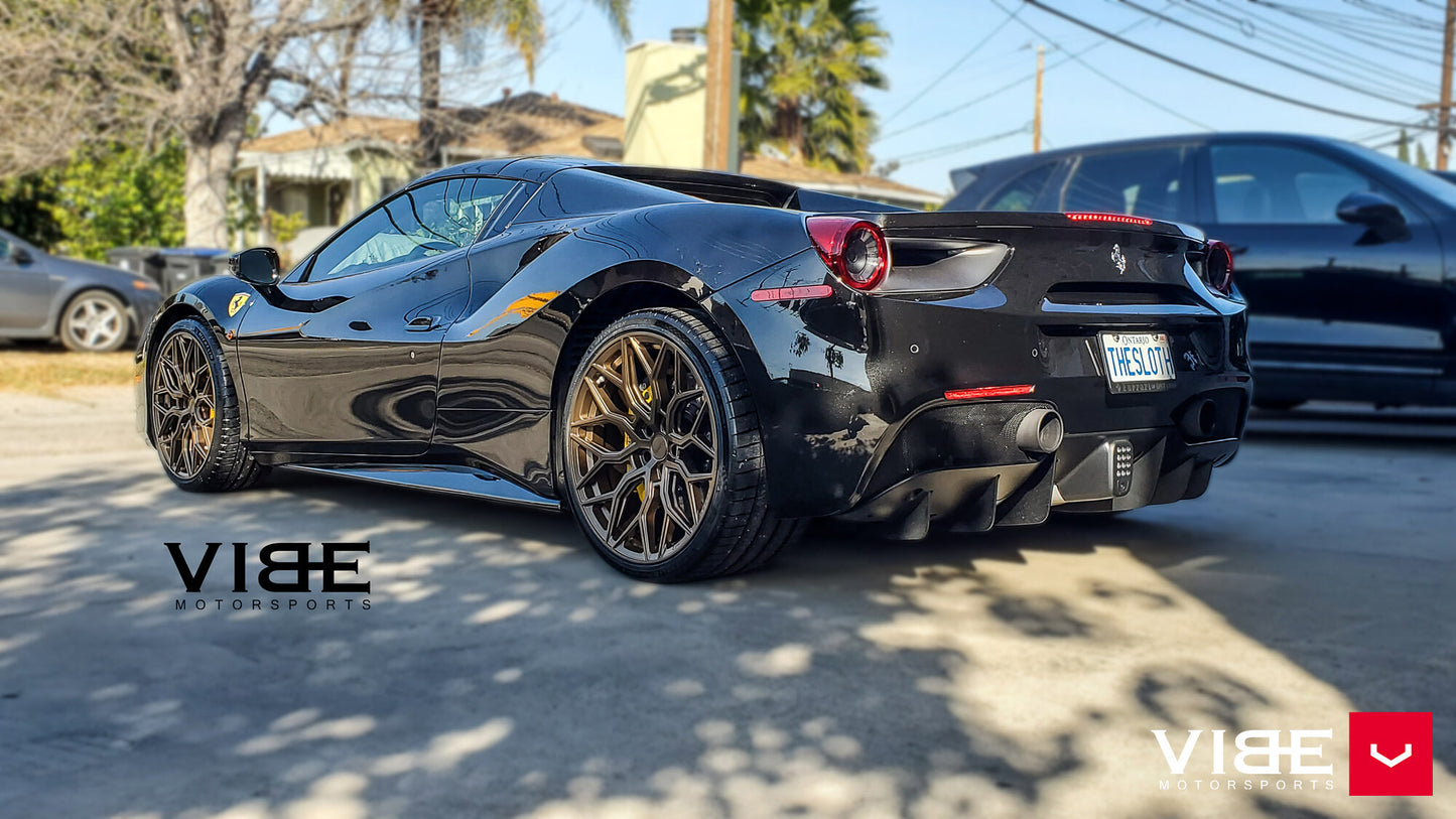 Vossen HF-2 Wheel Set for Ferrari 488 - Satin Bronze