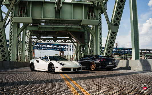 Vossen NF9 Wheel Set for Ferrari 488 - Gloss Black