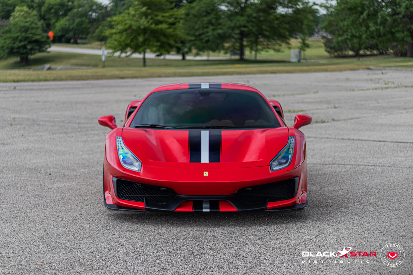 Vossen EVO-2R Wheel Set for Ferrari 488 - 21 Inch - Brickell Bronze