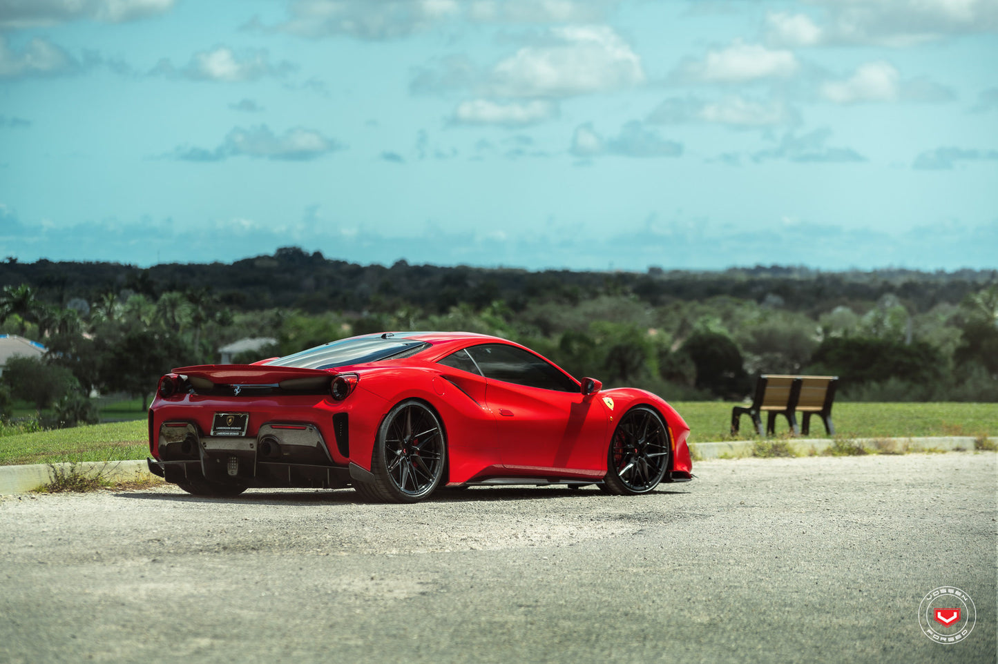 Vossen EVO-5 Wheel Set for Ferrari 488 - 21 Inch - Gloss Black