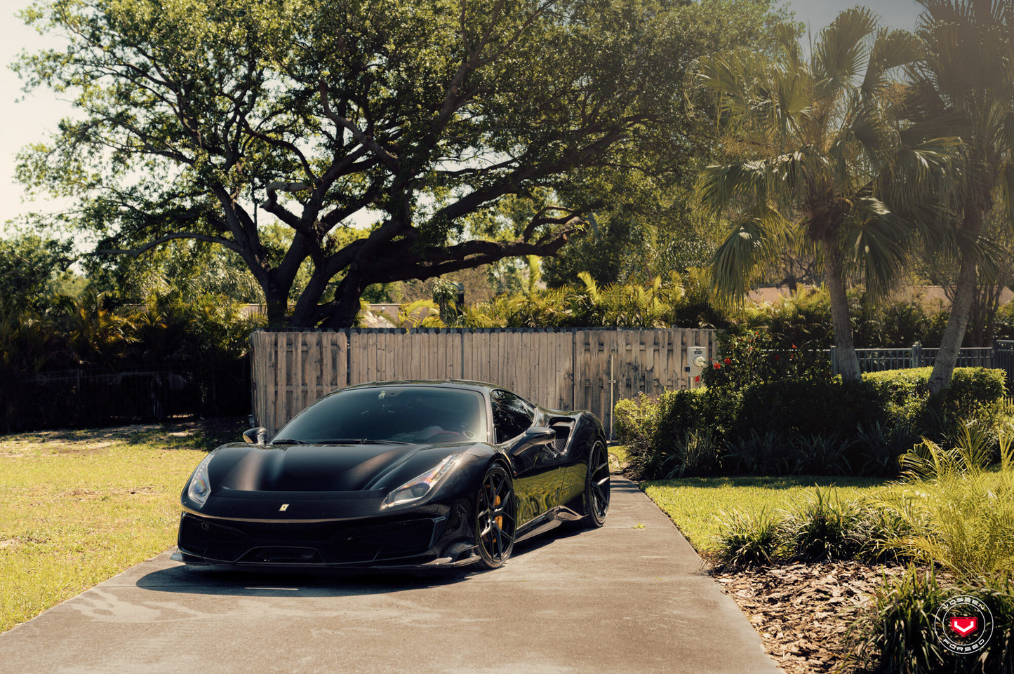 Vossen S21-01 Wheel Set for Ferrari 488 - 21 Inch - Satin Black